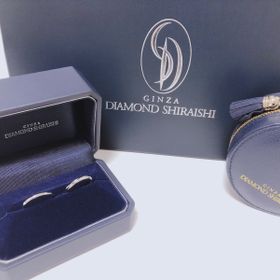 【銀座ダイヤモンドシライシの口コミ】 指輪のつけ心地がほんとによく、指にスッと入ります！
角がなくいたくない…