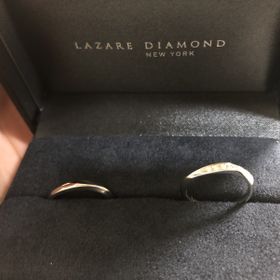 【ラザール ダイヤモンド(LAZARE DIAMOND)の口コミ】 試着の際に、ラザードさんの売りのダイアの輝きを顕微鏡で見せて頂き、ス…