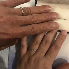 【GALA JEWELRY(ガラジュエリー)の口コミ】 ネットで、郵送にて試着が出来たので郵送してもらいました。3つリングを試…