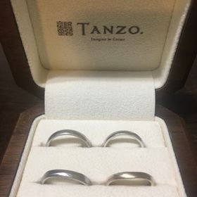 【TANZO.(鍛造指輪)の口コミ】 デザイン、加工、色、と全て自分たちで選ぶことができ、自分たちだけのリ…