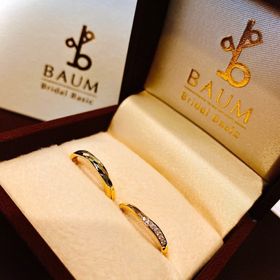 【BAUM(バーム)の口コミ】 細めでしなやかなデザイン、他とは少し違った槌目模様が決め手でした。色…