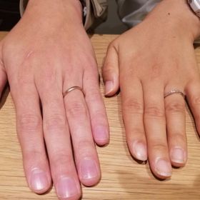 【BIJOUPIKO(ビジュピコ)の口コミ】 店内に並べられる作品全てに目を通して、パートナーと悩みに悩んで決めま…