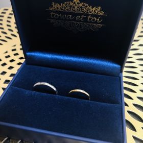 【towa et toi(トワエトワ)の口コミ】 普段、ゴールドのアクセサリーが多く好きなので、自然に合わせられるよう…