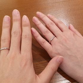 【TRECENTI(トレセンテ)の口コミ】 内甲丸のデザインで着け心地がよかったこと。普通の指輪を着けた後にここ…