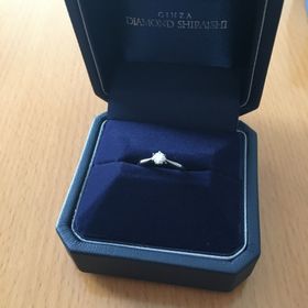 【銀座ダイヤモンドシライシの口コミ】 プロポーズリングでプロポーズはれたため、婚約指輪のデザインについては…
