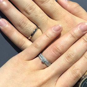 【AbHeri(アベリ)の口コミ】 一際煌めくこのデザインに一目惚れし、永遠に眺めていたいダイヤの輝きが…