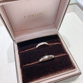 【アイプリモ(I-PRIMO)の口コミ】 お互いこだわりが強いと伝えたら、ペアにこだわらずお互いの好きなデザイ…