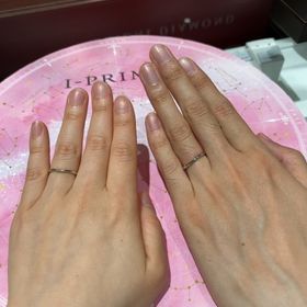 【アイプリモ(I-PRIMO)の口コミ】 種類の豊富さにとても迷いましたが、Ｖ字のデザインは指を細く見せてくれ…