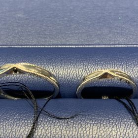 【エクセルコダイヤモンド(EXELCO DIAMOND)の口コミ】 ミル加工の指輪のデザインを探していたのですが、ミル加工されたデザイン…