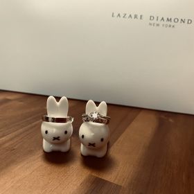 【ラザール ダイヤモンド(LAZARE DIAMOND)の口コミ】 婚約指輪はポエトリー、結婚指輪はリアルトを購入しました。
2人でつける…
