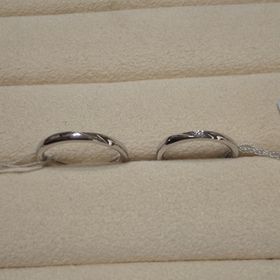 【TRECENTI(トレセンテ)の口コミ】 シンプルなデザインがよかった。一つのダイヤだけれどゴージャスに見える…