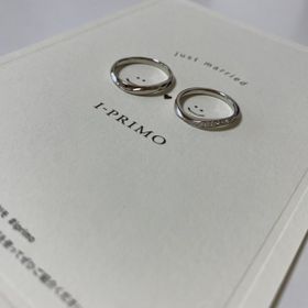 【アイプリモ(I-PRIMO)の口コミ】 シンプルなデザインが結婚指輪というフォーマルさを演出しつつ、すこし捻…