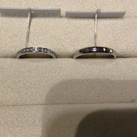 【TRECENTI(トレセンテ)の口コミ】 トレセンテ独自の加工やデザインが魅力的でした．
指輪の設置面が削減され…