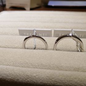 【TRECENTI(トレセンテ)の口コミ】 内甲丸加工で付け心地がよく、とてもフィットする指輪でした。シンプルな…