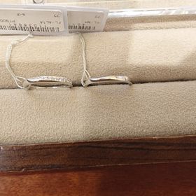 【TRECENTI(トレセンテ)の口コミ】 華やかさもあって、綺麗なデザインにひとめぼれです。指に直にはめた感じ…