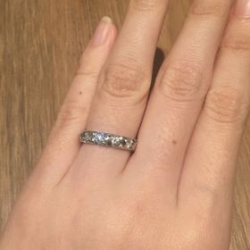 【ショーメ(CHAUMET)の口コミ】 トルサードには2.5mmと3.5mmのタイプがあります。

もともと細身の指輪が…