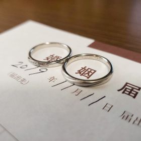 【4℃ BRIDAL(ヨンドシーブライダル)の口コミ】 4℃のジュエリーが好きで、腕時計やネックレスなどを持っていたため、結婚…