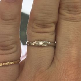 【STAR JEWELRY(スタージュエリー)の口コミ】 ネットで見かけて気に入り、四国から海を渡って岡山まで試着しに行きまし…