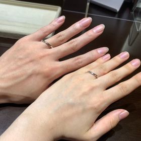 【TRECENTI(トレセンテ)の口コミ】 なんといっても､違和感のない指輪の付け心地に引かれました。結婚指輪は生…