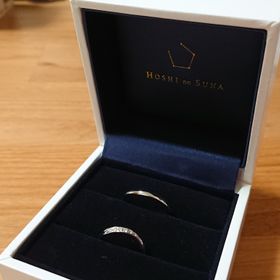 【HOSHI no SUNA 星の砂(ほしのすな)】の口コミ 婚約指輪を此方のブランド様のを頂いて、とてもつけ心地とデザインが良かっ...