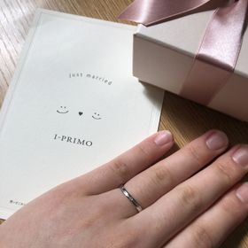 【アイプリモ(I-PRIMO)の口コミ】 結婚指輪はなるべくシンプルで予算はペアで15〜20万くらいの物を探してい…
