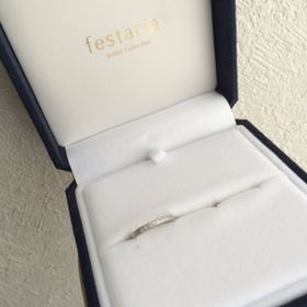 【festaria bijou SOPHIA(フェスタリア ビジュソフィア)の口コミ】 まず、私達は旦那の方がこだわりが強く…ティファニー、カルティエ…