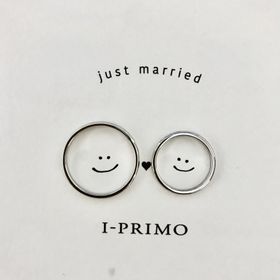 【アイプリモ(I-PRIMO)の口コミ】 指輪のデザイン。2つの指輪を重ねると、模様のラインがつながり、2人で寄…