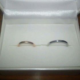 【THE KISS(ザ・キッス)の口コミ】 結婚前に、職場の先輩のピンクゴールドの指輪にとても憧れていて「わたし…