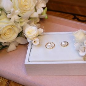 【TRECENTI(トレセンテ)の口コミ】 ゼクシィのブライダルフェアでいろんな指輪をつけたところ、店員さんの笑…