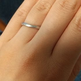 【4℃ BRIDAL(ヨンドシーブライダル)の口コミ】 結婚指輪はシルバーでシンプルなもの！というイメージがあったので、お店…