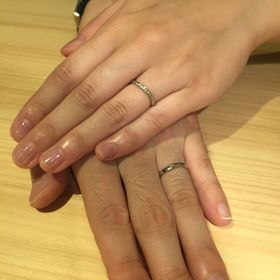 【BIJOUPIKO(ビジュピコ)の口コミ】 ・二人ともこれがいいと思えた同じブランドであること
・華美過ぎず、地味…