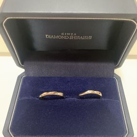 【銀座ダイヤモンドシライシの口コミ】 私は看護師、旦那は現場監督のため日常的に装着しても邪魔にならないデザ…