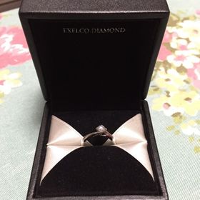 【エクセルコダイヤモンド(EXELCO DIAMOND)の口コミ】 サプライズでのプレゼントであったため、旦那様が選んできてくれました。…