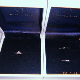 【HOSHI no SUNA 星の砂(ほしのすな)の口コミ】 ブランドコンセプトが気に入ったため。彼が星が好きで、指輪の原料がプラ…