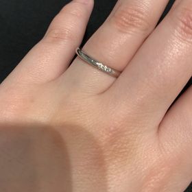 【ティファニー(Tiffany & Co.)の口コミ】 試着前からずっと気になったいたデザインの指輪でした。インターネットで…