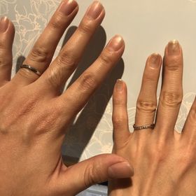 【ヴァンドーム青山(VENDOME AOYAMA)の口コミ】 ツイストがかかっていてダイヤが入っているデザイン。
ウェーブがかかって…