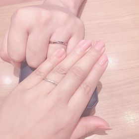 【銀座ダイヤモンドシライシの口コミ】 着用したときに指が綺麗に見えた事、つけ心地もしっくりきてとにかくつけ…