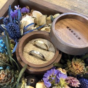 【鎌倉彫金工房の口コミ】 2人で作れるという特別感に惹かれてこちらで結婚指輪を作ることに決めまし…