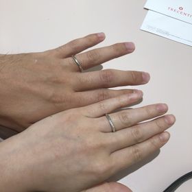 【TRECENTI(トレセンテ)の口コミ】 デザインがとにかく可愛いです。ダイヤの着き方も流れるような着き方で気…