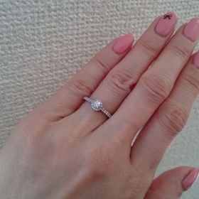 【ヴァンドーム青山(VENDOME AOYAMA)の口コミ】 ダイヤモンド好きな私を知っていた彼が選んで買ってくれました！１粒石も…