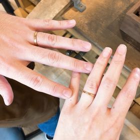 【鎌倉彫金工房の口コミ】 前からホームページで先輩の指輪特集を見ていて、なんとなくどれにしよう…