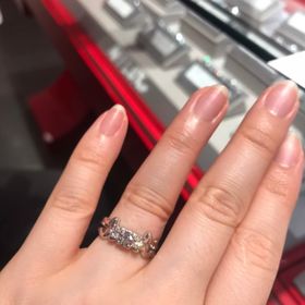 【AFFLUX(アフラックス)の口コミ】 猫のデザインされた指輪は、とにかく猫好きな方にはおすすめです！婚約指…