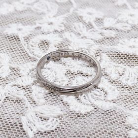 【アイプリモ(I-PRIMO)の口コミ】 【デザイン】シンプルで引っかからないもの且つダイヤが付いているデザイ…