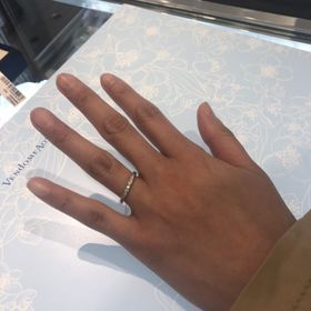 【ヴァンドーム青山(VENDOME AOYAMA)の口コミ】 ヴァンドーム青山さんの指輪は細いものが多いため、指の細い私にはしっく…