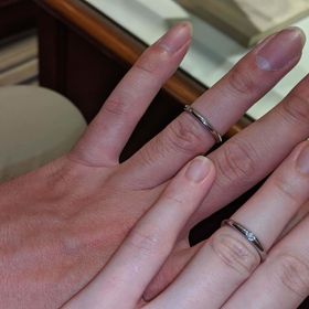 【ROYAL ASSCHER(ロイヤル・アッシャー)の口コミ】 毎日付けるものなので付け心地がいいものをお願いすると、一番オススメで…