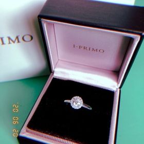 【アイプリモ(I-PRIMO)の口コミ】 はじめにショップの方がダイヤモンドの基礎知識を教えてくれて⭐︎クリア感…