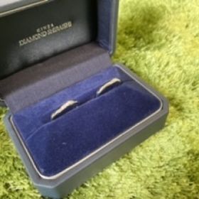 【銀座ダイヤモンドシライシの口コミ】 決め手はデザインです。年齢が上がってもつけたいからシンプルなのがいい…