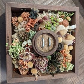 【鎌倉彫金工房の口コミ】 幅、色、模様、表面処理を自分で選びました。特に槌目模様は自分でトンカ…