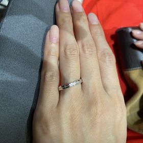 【ラザール ダイヤモンド(LAZARE DIAMOND)の口コミ】 男女でおそろいのセットの結婚指輪がしたいと思っていたが、なかなか2人と…