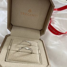 【TRECENTI(トレセンテ)の口コミ】 双子ダイヤモンドとつけ心地が決め手です。
他のブランドでも試着しました…